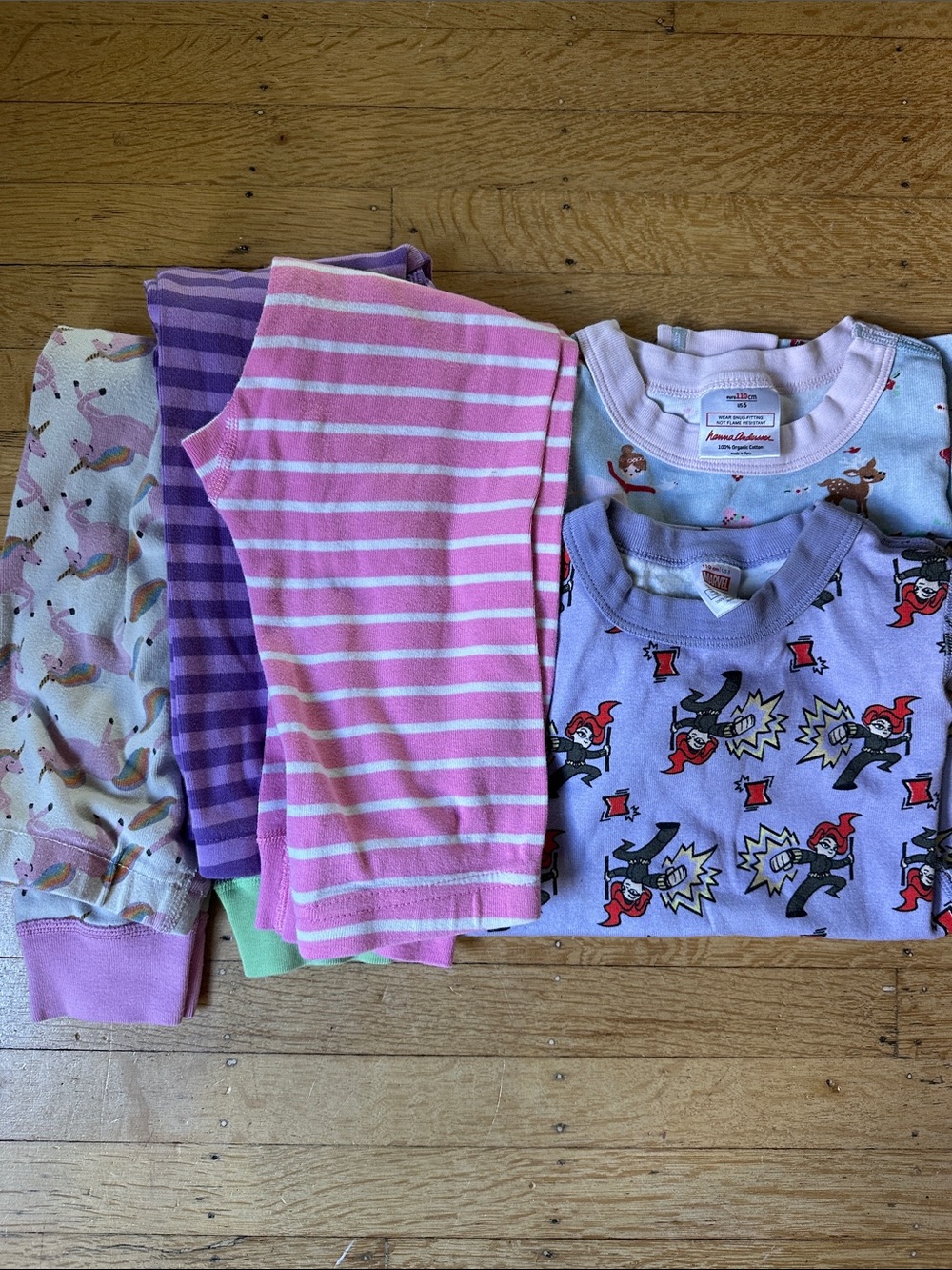 Hanna Andersson mis-match pajama bundle
